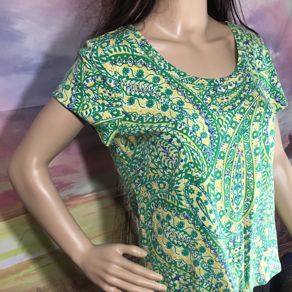 🔶🔸Lauren Ralph Lauren T-Shirt Top Lg🔸🔶